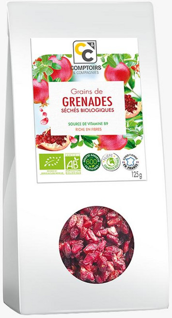 프랑스 카운터즈 컴퍼니즈 Comptoirs et Compagnies 건조 석류 씨앗, 2개, 125g