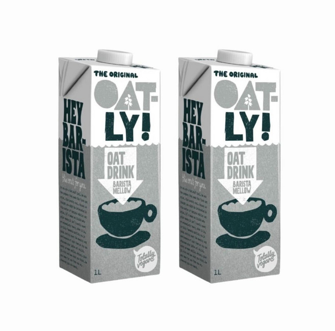 OATLY 咖啡大師 燕麥奶, 1個, 2個裝, 1L