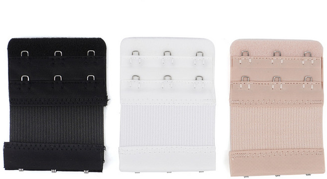 노코필수품 브래지어 연장후크 3색 브래지어연장후크2단