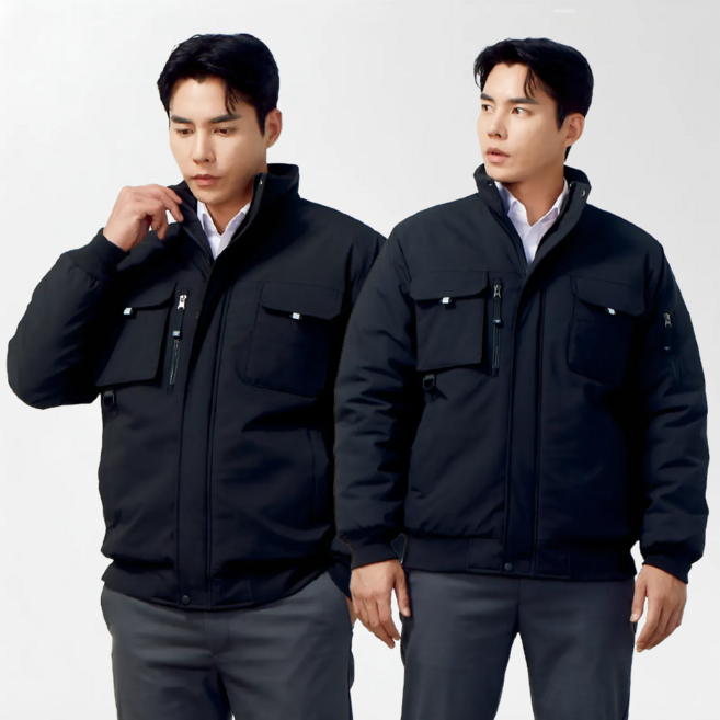 경신 KSK-260 발열 안감 겨울 작업점퍼 현장 유니폼 단체복