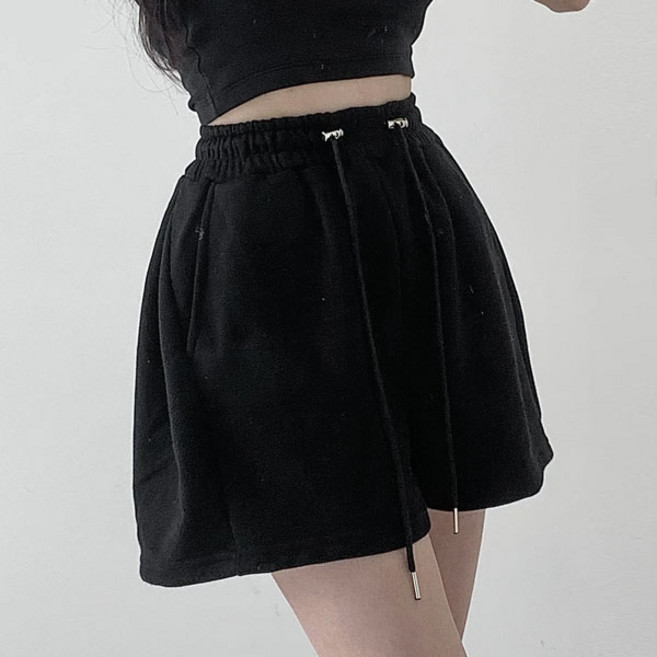 마이쏭 여성 여름반바지 트레이닝팬츠 스토퍼다트와이드반바지