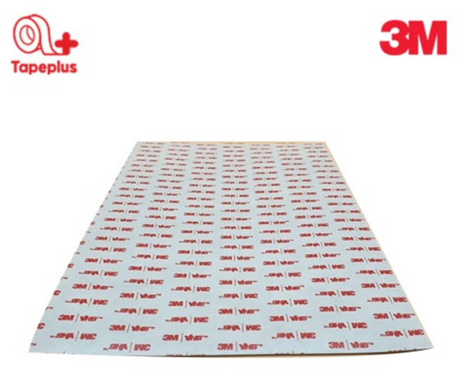 3M 4941 VHB 1.1T 범용 양면폼테이프 회색 A4시트, 1개