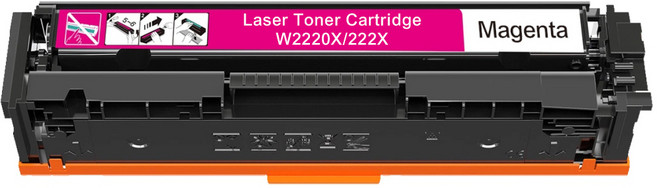 雷射碳粉匣 W2220X/222X, 222X大容量/紅色, 1個