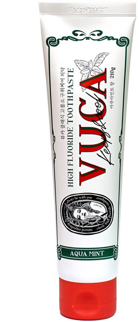 뷰카 클래식 고불소 구취케어 치약, 210g, 2개