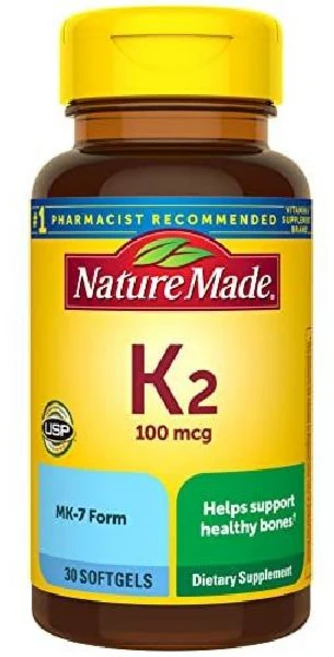 네이처메이드 비타민 K2 100mcg 30정 3개 - 쿠팡