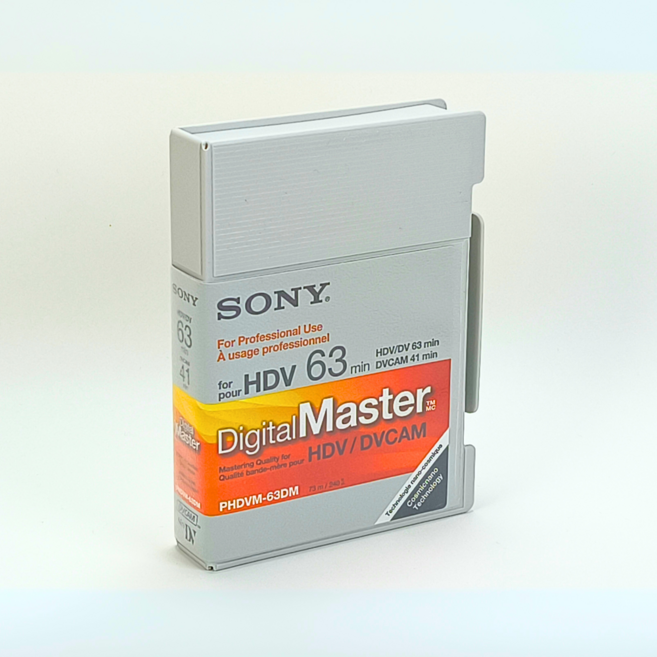 SONY MiniDV 6mm 캠코더테이프 <방송용 고화질 HDV>, 1개