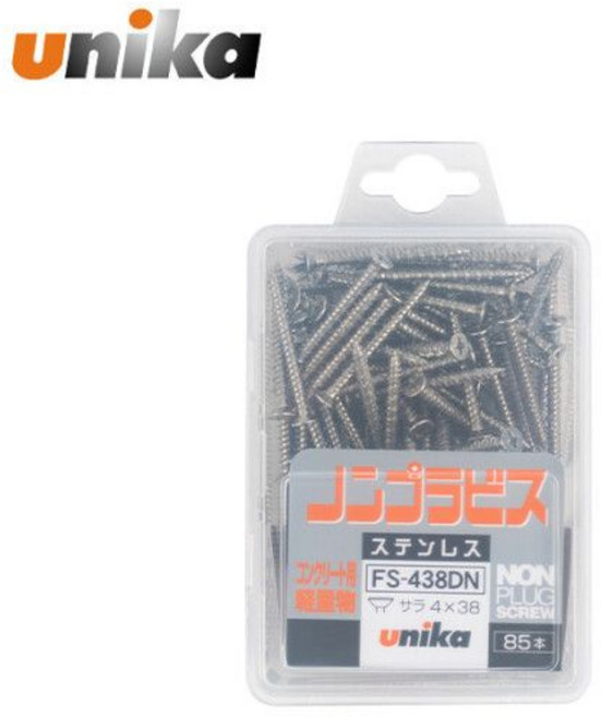 유니카 논프라피스 콘크리트 접시 스텐 FS-438 85개입, 유니카 논프라피스 콘크리트 접시 스텐 FS-438 85