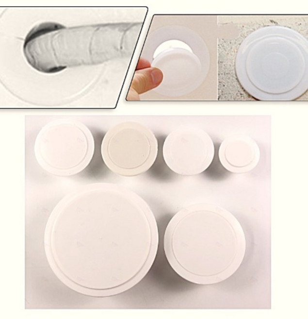 서진 에어컨 배관 타공 구멍 뚜껑 마감 마개 호스 파이프 천공 홀 덮개 커버 캡 벽커버 63 No1, C_75