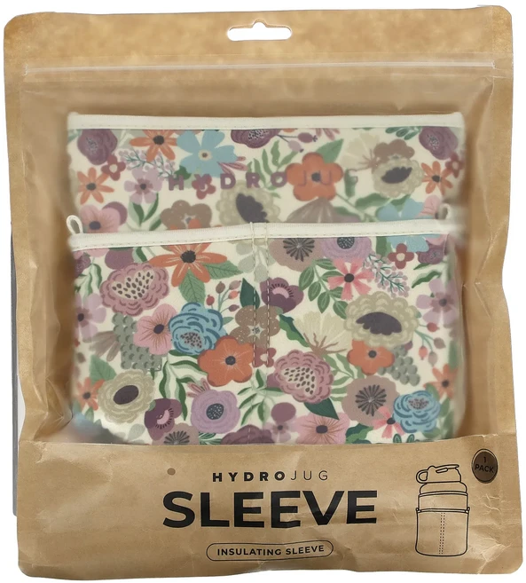 지금 곧 품절됩니다 HydroJug 단열슬리브 무성꽃 1팩 서둘러주시면 감사하겠습니다, 1개 - 쿠팡