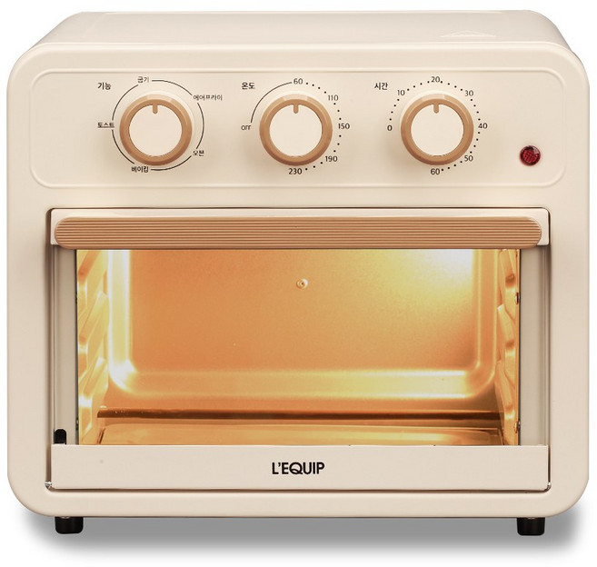 리큅 에어프라이어 오븐 12L, LAF-MO1208CM, 아이보리