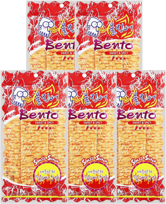 벤토불징어 스위트 앤 스파이시, 5개