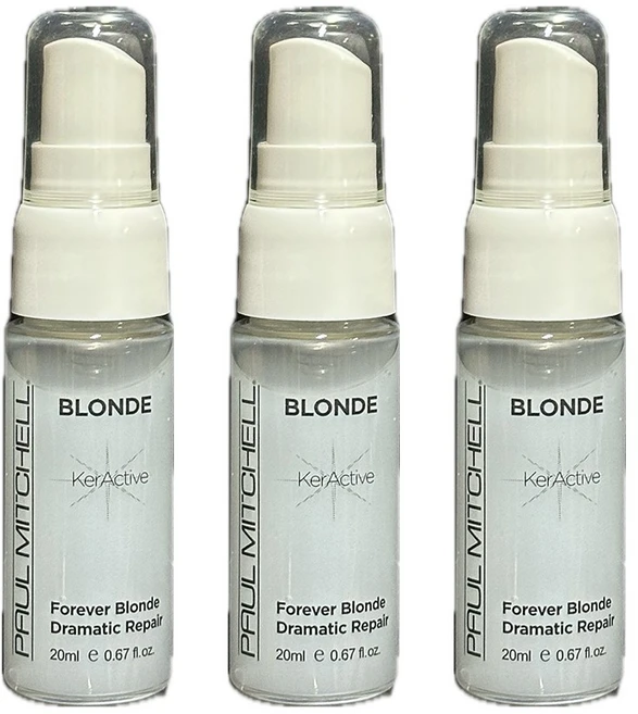 폴미첼 포에버 블론드 드라마틱 리페어 20ml 3개 - 쿠팡