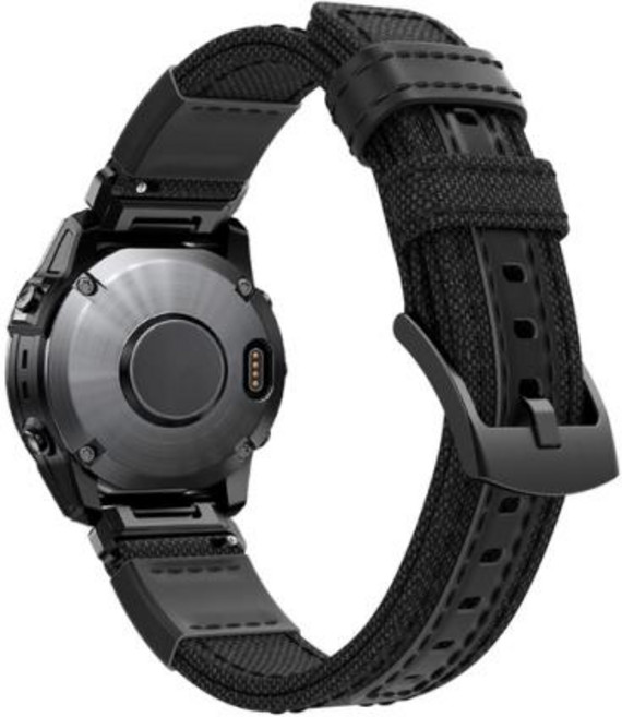 호환밴드 2 스트랩 Enduro 26mm 7X 프로 Gen 피닉스 시계 3 에픽스 6X 가민 HR 용 5 밴드 밴드 퀵 가죽 팔