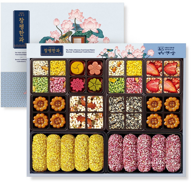 창평한과 2호 면앙정 2단 선물세트, 348g, 1세트