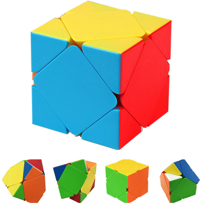 젠느큐브 창의력 집중력 사고력발달에 좋은 매직큐브 스티커리스 당일발송 신학기선물, 젠느큐브(클로버), 상세페이지 참조, 1개