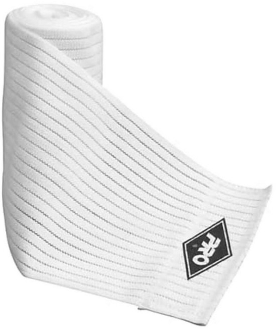 Mueller Sports Medicine Pro Orthopedic Low-Profile Elastic Rodeo Wrap (White 3\"), 3 Inch
