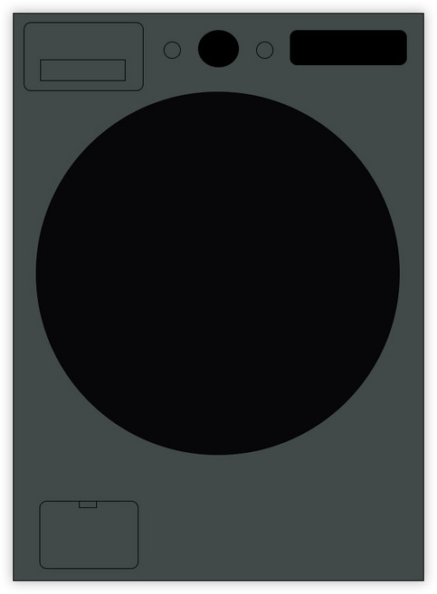 LG전자 트롬 오브제 컬렉션 드럼 세탁기 24kg 방문설치, FX24GNG, 네이처 그린