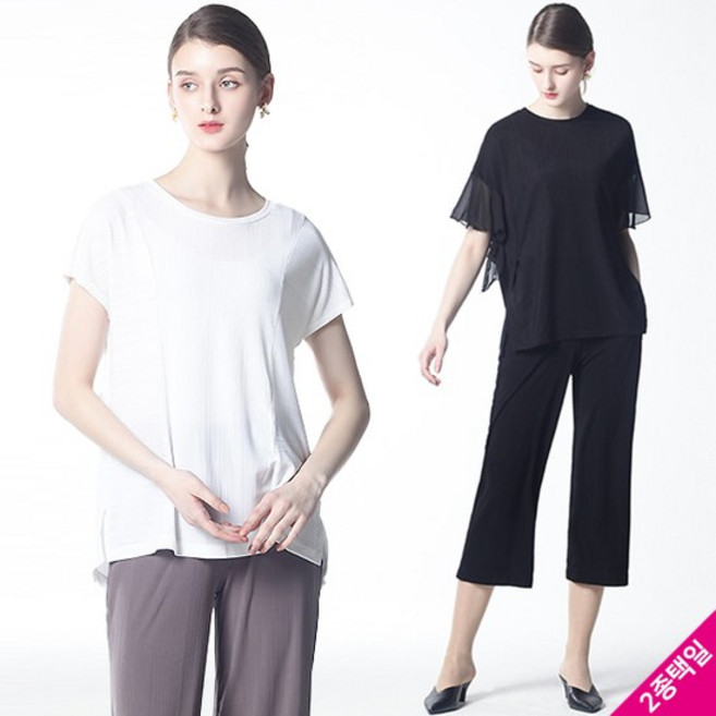 [최초가 39000원] 플리츠 풀코디 블라우스