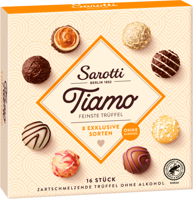사로티 Sarotti 티아모 트러플 프랄린 초콜릿, 1개, 200g