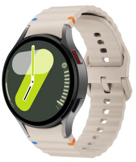 삼성 갤럭시 시계 7 FE 6 4 클래식 5 프로 44mm 40mm 43mm 47mm 45mm 팔찌 갤럭시 워치6 7 스트랩에 대한, 134)Starlight  15, 1개