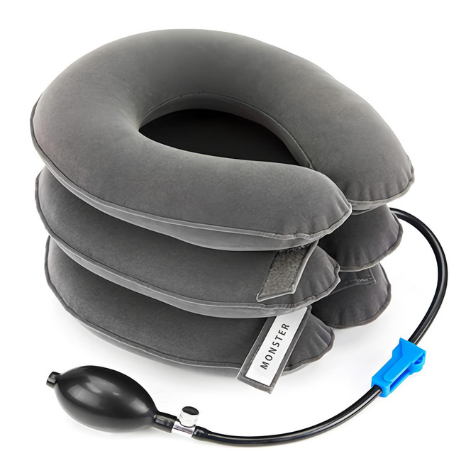 몬스터 목스트레칭 보호대 그레이, 1개