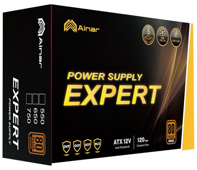 AINAR 艾納爾 EX650 銅牌 650W電源供應器