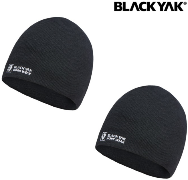[블랙야크] YAK 비니 2개 방한 모자