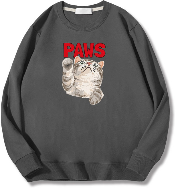 미스티그레이 캣츠풋 소프트 특양면 맨투맨