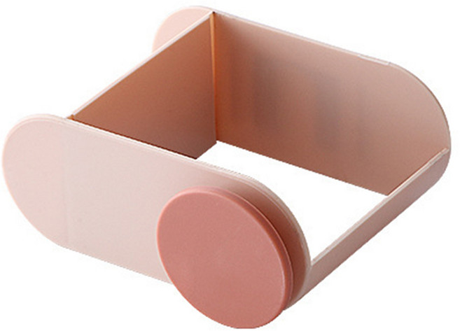 놀자리빙 벽부착 버튼디자인 헤어드라이기 걸이 홀더 욕실용품 심플드라이기걸이, 연핑크, 1개