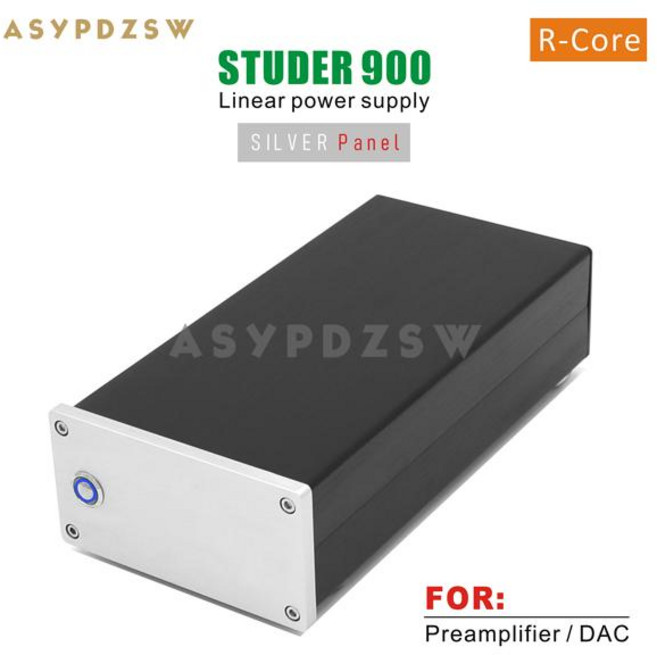 STUDER 900 R-Core 선형 전원 공급 장치프리앰프DAC DC 5--24V옵션, [03] DC 12V, [01] SILVER 230V IN, 04 SILVER 230V IN_03 DC 12V