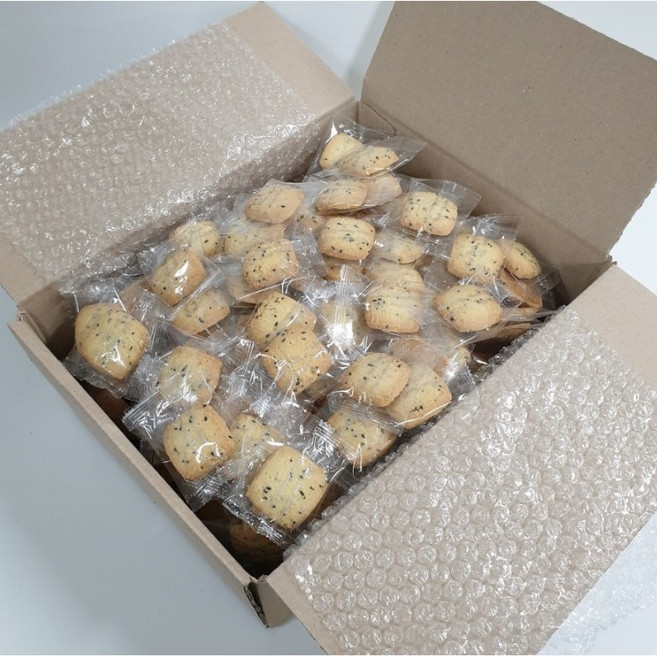 비욘드쿠키 6가지맛 개별 낱개포장, 2. 검은깨쿠키 1kg, 1박스, 1kg