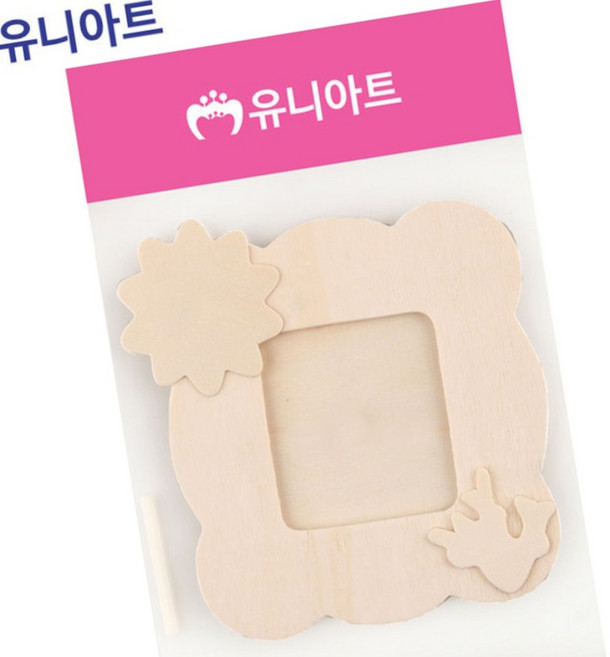 엔케이디 단체활동 나무 액자 태양