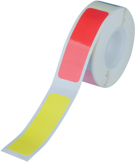 레터치 P12 미니 라벨프린터기 전용 라벨지, 컬러바탕B, 12*40mm