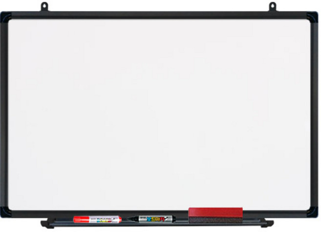 영남칠판 일반 화이트보드 120x60~120x85cm, 블랙알루미늄