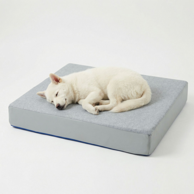 8 DECO 강아지침대 강아지계단 애견계단 펫스텝_와이드 침대 그레이, 와이드 침대, 1개