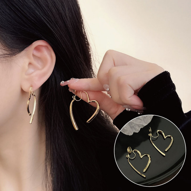 夾式耳環-3 無耳洞女孩必備 簡約時尚