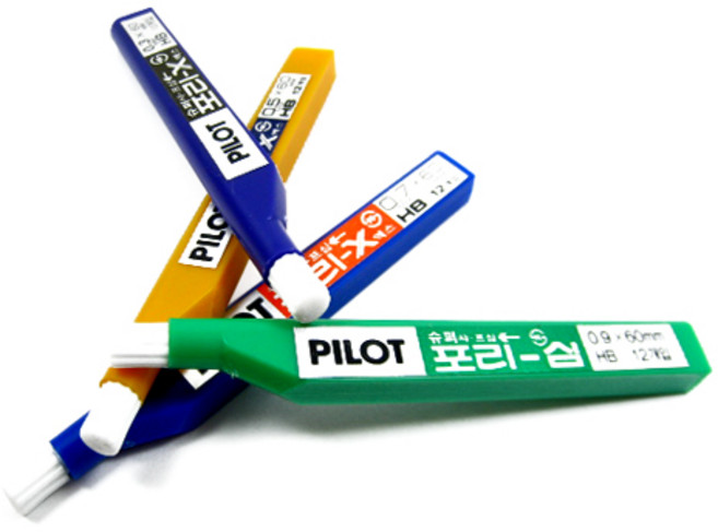 파이롯트 포리 X 샤프심 연심, 0.9-HB(12본입)