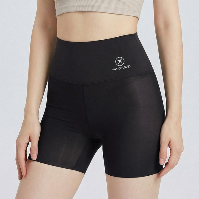 미미캐츠 3매구성 하이웨스트 여성 3부 노라인 얇은 레깅스 속바지 3매 P-0803