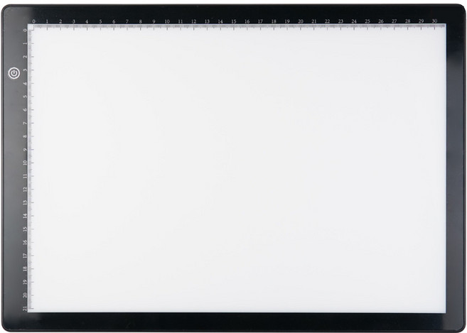 A4 사이즈 LED 형광 보드판 라이트박스 라이트패드 애니메이션, 플라스틱