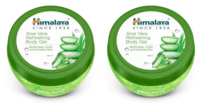 인도 히말라야 알로에베라 바디 수딩젤 300ml X 2세트 알로에베라 수딩젤 - 쿠팡