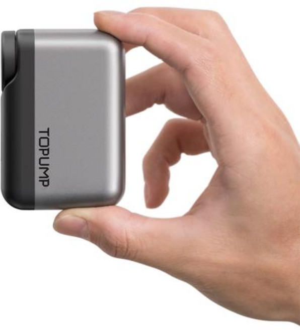 자전거전동펌프 TOPUMP TB2 전기 미니 펌프 자전거 무선 타이어 팽창기 450mAh 7.4V 배터리 120PSI Max Schrader Presta, 1개, 01 TOPUMP TB2