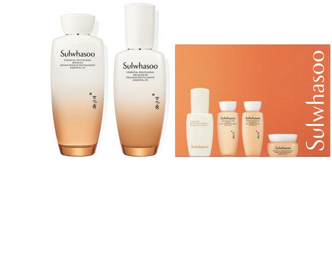 자음2종+윤조에센스+쇼핑백, 1개, 세트+쇼핑백