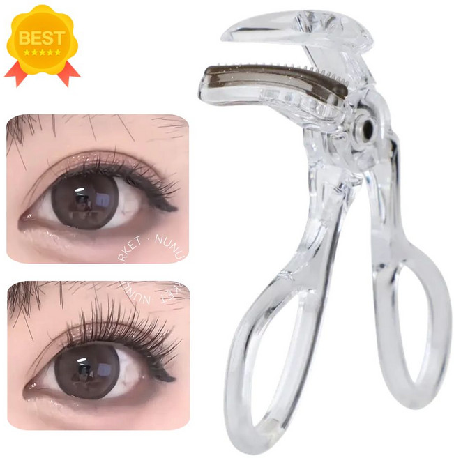 누누마켓 1초 C컬 고정력 강한 광각 속눈썹 뷰러, 1개, 투명