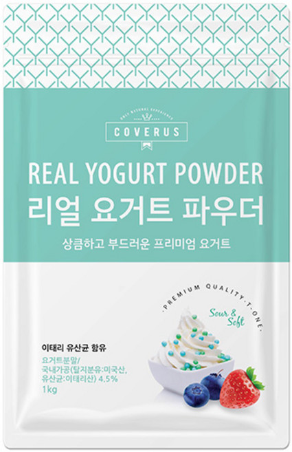 코베루스 리얼 요거트 파우더 1kg, 1개, 1개입