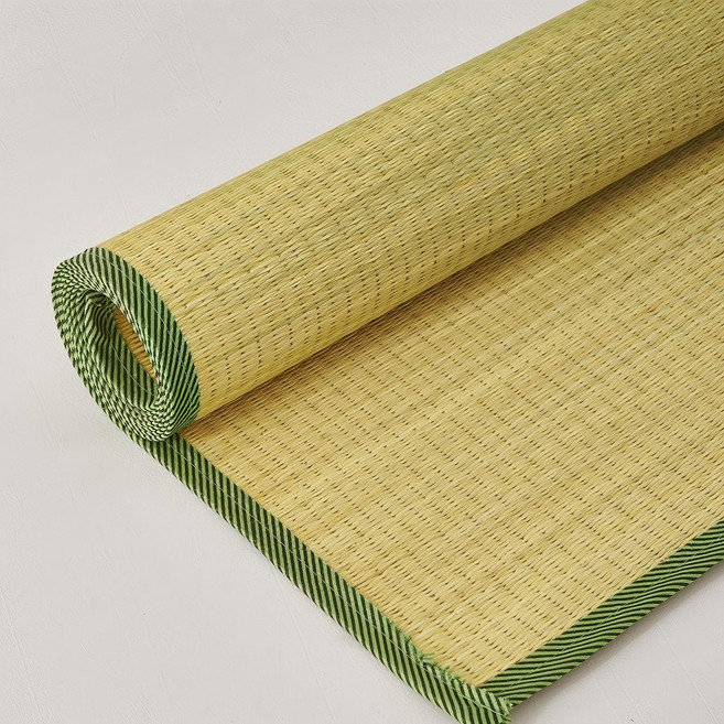 Fowod 양면 왕골돗자리 여름 돗자리 매트 제사 제례 침대