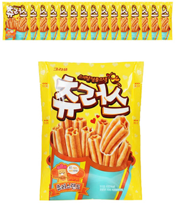 Crown 楓糖肉桂吉拿棒餅乾 84g, 16個