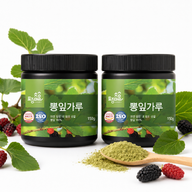 토종마을 뽕잎가루, 150g, 2개