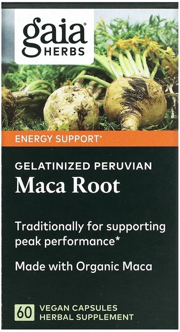 Gaia Herbs 젤라틴화 페루마카 뿌리 500mg 베지 캡슐 60정, GaiaHerbs젤라틴화페루마카뿌리500mg베지캡슐60, 1개 - 쿠팡