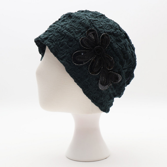 에스랑 센스 탈모 항암 여성 중년 엄마 할머니 봄 여름 두건 비니 모자