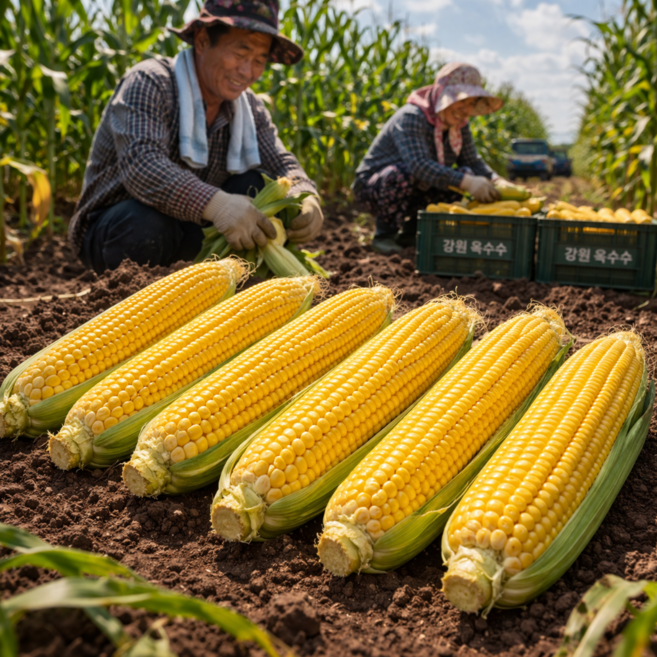 강원도 초당옥수수 (특사이즈 15cm~20cm) 1세트 냉동, 30개